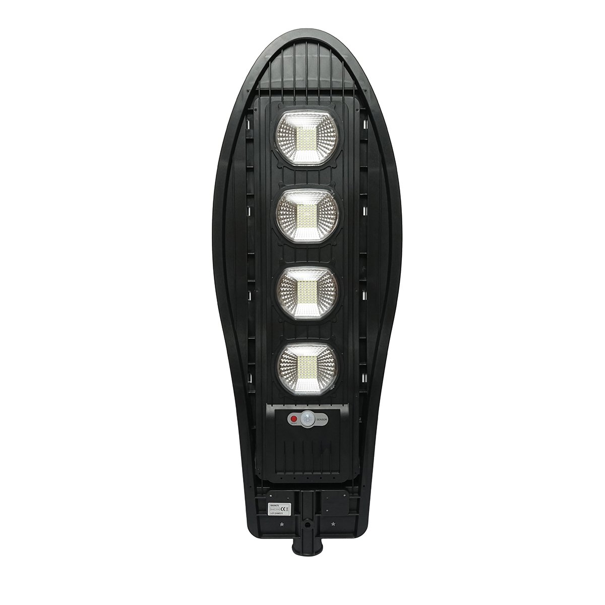Lampa solara LED 200W pentru iluminat stradal cu panou solar si senzor de miscare Breckner Germany